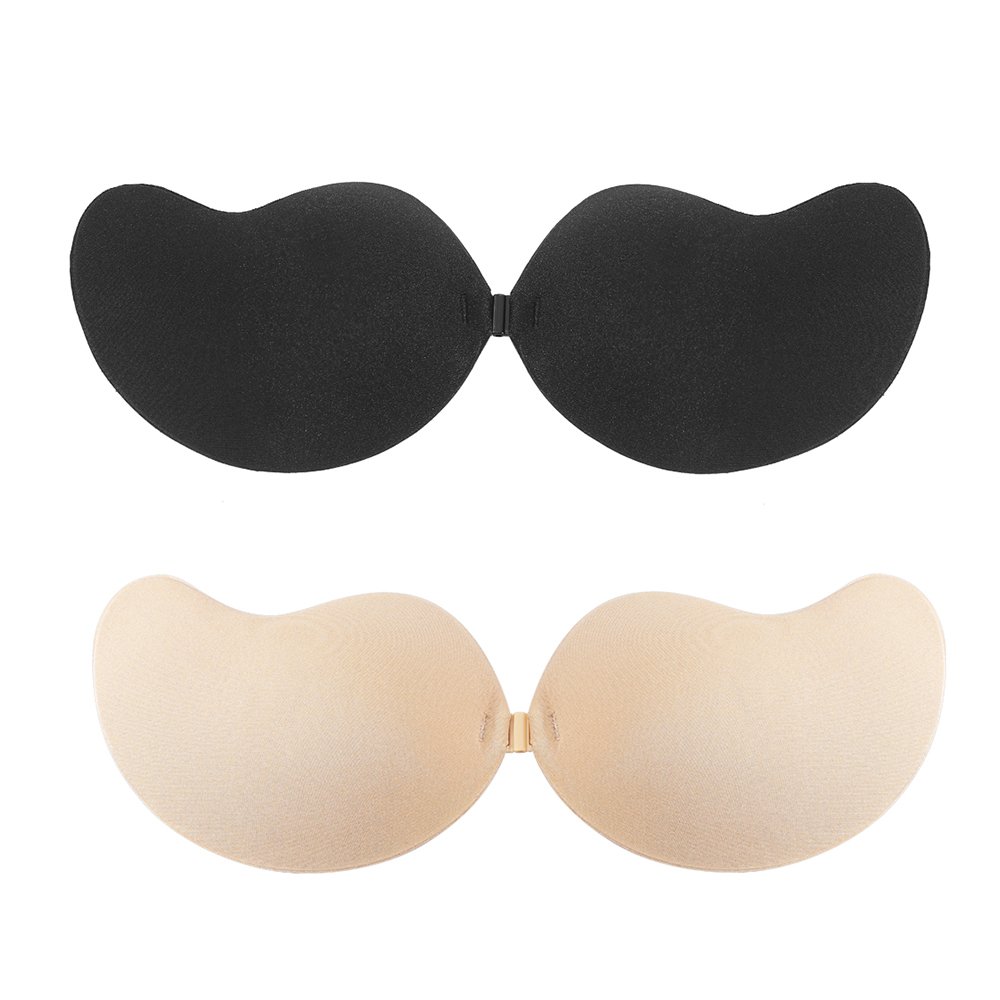 Invisible-Push-Up-Bra-Backless-Strapless-Bra-Seamless-Front-Closure-Bralette-Underwear-Women-Self-Adhesive-Silicone-2